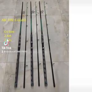 Cần Câu 2 Khúc Rỗng ABC FIRE E-GLASS - C2K5