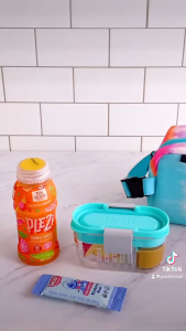 PackIt Mini MOD Bento lunch food container storage box with leakproof cover and 1 food divider (suitable for microwave)