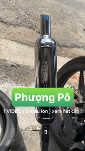 ⚡️FREESHIP⚡️SET Pô cổ chai cho moto mới 110cc-125cc
