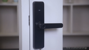 Holakay K7 Pro Biometric Fingerprint Password Card Door Lock Black Smart Lock Tuya App WIFI Remote Unlocking Keyless Lock Electronic