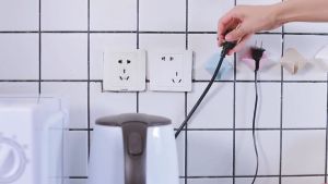 Móc Dán Tường Giữ Dây Bằng Nhựa Cao Cấp