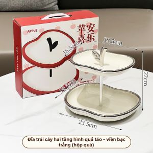XIAOHUANGLU | Đĩa Dùng Bữa Sáng Tạo Gốm