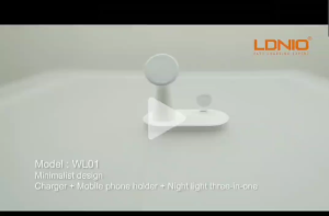 Wireless Charger Stand 5in1 smart watch apple & aerpod LDNIO WL01