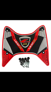 อะไหล่แต่งมอเตอร์ไซค์ยอดนิยม แผ่นยางพักเท้า Honda Lead 125 ปี 2025 สีแดง อะไหล่แต่งมอไซค์สวยๆ ราคาถูกที่สุด จัดส่งไว มีเก็บเงินปลายทาง ผลิตในประเทศไทย