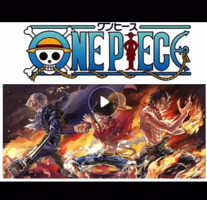 One Piece Keychain Pendant Set