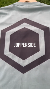 Jopperside kaos pria katun combed distro premium ts536db logo