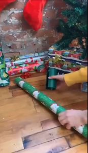 TABUNG PISAU PEMOTONG KERTAS KADO/BUNGA SIMPLE CEPAT ANTI MIRING WAJIB SUPER CEPATANTI RIBET