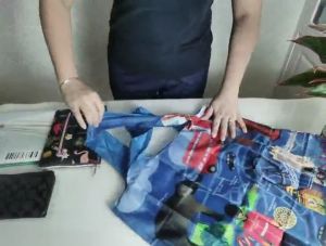 HANKE Premium Shopping Bag Folding Lightweight Eco-Friendly Foldable Bag With Pouch