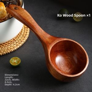 Long-Handle Multi-Purpose Spoon for Ramen and Soup Eating