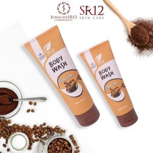 Sabun Mandi Cair Body Wash Black Coffee SR12 Membersihkan Kulit Menyegarkan Menenangkan Mengatasi Noda Hitam dan Selulit