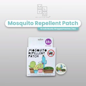 MyLO Mosquito Repellent Patch(10s/box)Safe for Baby & Pregnant Mum DEET Free Natural Oil Only [3box] [Adertek]