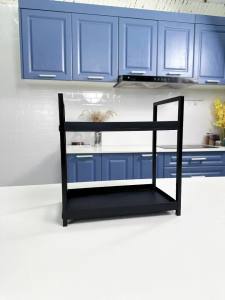 Giá Để Đồ Đa Năng 2 Tầng Bằng Kim Loại PP+PS Dung Tích Lớn Dùng Cho Nhà Tắm Mỹ Phẩm Văn Phòng Phẩm Nhà Bếp