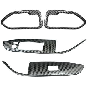 HONGSHENGBAILI | Toyota VOXY NOAH Series Carbon Fiber Grain Interior Door & Center Console Trim Panels