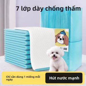 MONLEYTA | Thảm thấm nước dày cho chó Thảm thấm nước dùng một lần Thảm thấm nước loại bỏ mùi nhà tắm cho thú cưng MONLEYTA H0607172124