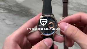 Đồng Hồ Nam Pagani Design Quartz Vh65 Chống Nước 100m Dây Thép Không Gỉ Kính Phủ Cứng Hiển Thị Thời Trang Phong Cách Thường Ngày PD1654