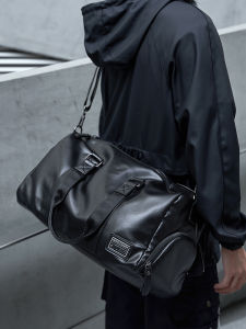 Moyyi | Leather Large Capacity Travel Backpack Dry-Wet Separation