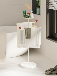 GUDE | Freestanding No-Drill Luxury Bathroom Towel Rack