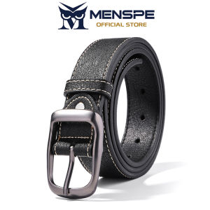 MENSPE Mens Belt Retro Needle Buckle Belts Soft PU Belt Fashion Business Belt 120cm Scratch Resistant Belts Leisure Belt Gentlemen Belt for Men