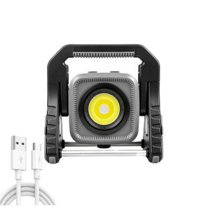 Multifunctional LED Magnetic Work Light Scalable Handheld Camping Light RGB Color Ambient Lighting Outdoor Emergency Night Lamp