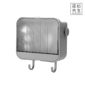 Giá Để Xà Phòng Phòng Tắm JOJOS L. PD. Có Nắp Đậy Chống Bụi Kệ Để Đồ Treo Tường Bằng Nhựa Không Cần Khoan