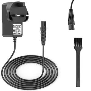 12V UK Plug Charging Cable For Braun Shaver Series 1 3 5 7 9/Silk-Epil Epilator 9 7 5 Charger Cord For 5544 3040S 5409 7220 5377