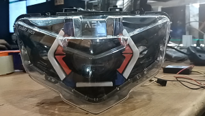 Lampu Biled MX King V2 Reflektor original RJB Android app shrorud cakra