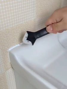 240ml steel mud sealant plastic steel mud edge sealing glue kitchen bathroom sink gap mildew repair glue toilet gap waterproof adhesive multi-purpose ceramic window glass edge caulking agent repair seams suitable for kitchen bathroom edge mildew sealant