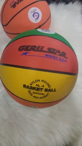 [Chính hãng] [Ảnh thật] Bóng rổ cao su Gerustar dòng phổ thông phù hợp cho học sinh sinh viên