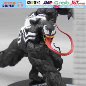 Mainan Action Figure VENOM Marvel Spider Man Venom SHF Edward Brock Joints Movable Bahan PVC Untuk Hadiah