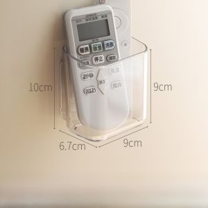 Lazy Corner Wall Mounted Remote Control Storage Box Living Room Air Conditioner TV Fan Organizer Plastic Japanese Style Home