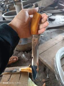 Pisau Baja Putih anti karat