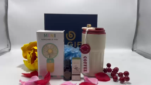 Combo quà tặng cốc giữ nhiệt tinh dầu ngày lễ sang trọng tinh tế