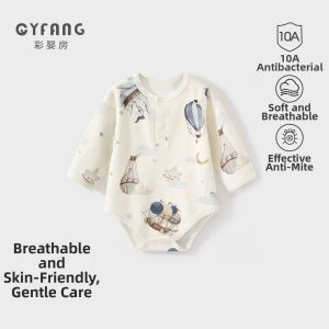 CAIYINGFANG | Infant Cotton Long Sleeve Sleepwear
