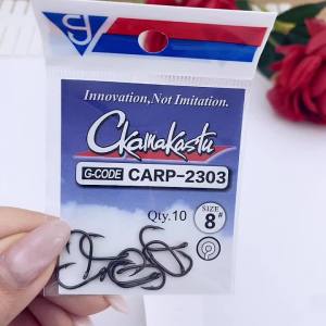 30 Chiếc Móc Câu Cá Bằng Thép Carbon Wide Gape Micro Barb Matt Black Yn Hook Cho Thô GamakaTSU
