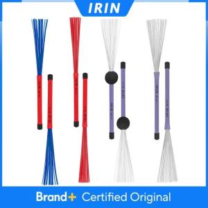 IRIN | IRIN 1/5Pair Cajon Drum Sticks Drum Brush Retractable Box Drumsticks Brush Professional Percussion Instrument Accessories