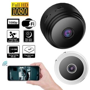 Camera Mini A9 Full HD 1080P Với Tầm Nhìn Ban Đêm Phát Hiện Chuyển Động Hỗ Trợ Xem Từ Xa Hỗ Trợ Thẻ TF Ống Kính Ẩn