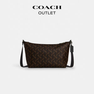 Coach | Floral Car Pattern FINN Crossbody Shoulder Bag