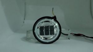 Chrome 2 PCS 4.5 Inch Motorcycle Led Fog Light DRL 30W Waterproof 4 1/2 Auxiliary Passing Lamp For Motorcycles Harley Fog Lamp
