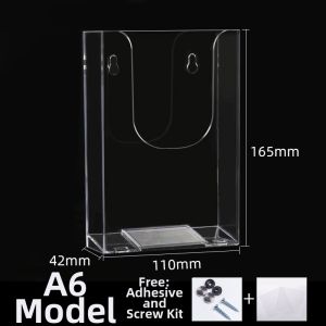 XYBP | Transparent Wall-mounted No-drilling File Organizer Stand