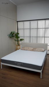 hiyori Standard Mattress - Kasur Busa High Density Tebal 20 cm Cover Dingin dan Lembut Japan Quality