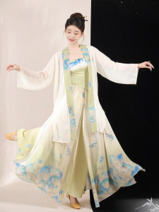 LEAF DANCE | Trang Phục Múa Tập Biểu Diễn Phong Cách Trung Quốc Truyền Thống