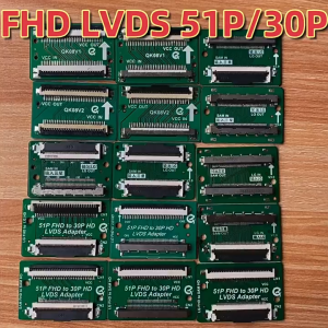 JIHENGS แผงอะแดปเตอร์สัญญาณสำหรับเปลี่ยนหน้าจอ LCD แผงวงจรอะแดปเตอร์เชื่อมต่อสายเคเบิล0802B QK0801A 0802A อุปกรณ์ซ่อม