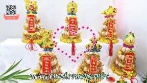 Bông Tỏi Thần Tài 3 Tầng Tép - TỎI CÁT TƯỜNG