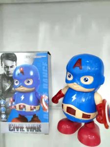 Dance With The Captain Dancing Toys Captain America Super Hero Avengers Robot Toys