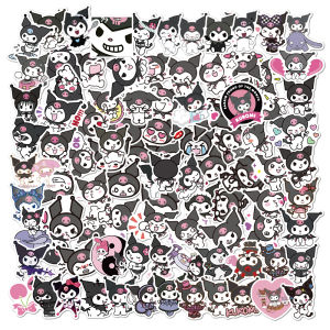 50/100PCS Sanrio Cute Kulomi Cartoon Stickers Waterproof Graffiti Phone Laptop Luggage Guitar Notebook Stickers Decals Kids Toys