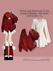 NUMEN BUTTON | Bộ Đồ Phong Cách Thời Trang Dáng Mảnh Giảm Tuổi Sweetie