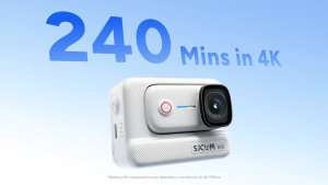 SJCAM S10 4K POV Action Camera 4K Ultra HD Excellence 2.51″ Flip Touchscreen Ultra-Lightweight & Compact Innovative Boost Pod Design Massively Extended Runtime SteadyMotion V2.0 Stabilization for POV Shots Vlogging Travel Shoots