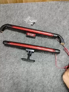 Universal Red LED Additional Brake Light Bar 28LED 12V Car High Mount Stop Lamp Auto Truck Tail Third Parking Light Auto Car Third Brake Tail light High Mount Stop