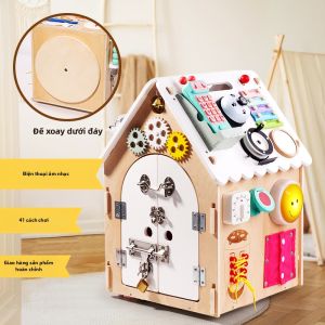 Nhà Chơi Giáo Dục Montessori DIY 1-3 Tuổi