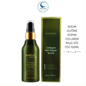 Tinh Dầu Sophia Collagen Hair Repair Serum Liên Kết Cấu Trúc Và Giúp Tóc Bóng Mượt Chắc Khỏe 100ml